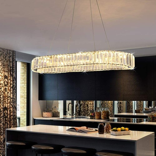 Crystal chandelier led - crystal,