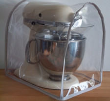 Food Mixer Dust Cover Light Grey edge for KITCHENAID & Kenwood KMIX (COVER ONLY)