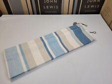 John Lewis MTM W58.5cm x D143cm Laura Ashley Awning Stripe Roman Blind RRP £186
