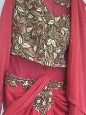 Indian saree dress size 8 - uk,