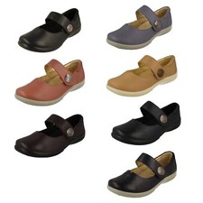 Ladies Padders Wide Fitting Mary Jane Style Shoes 'Poem II'