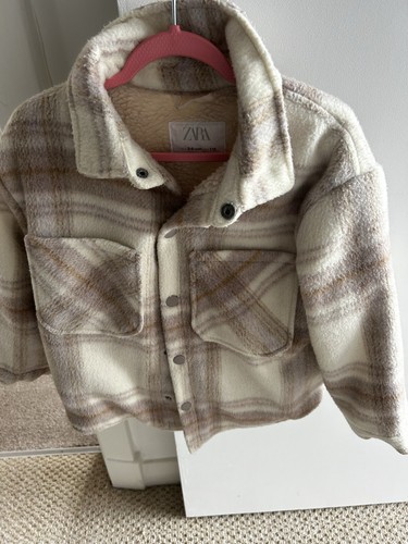Zara girls borg - girls, jacket