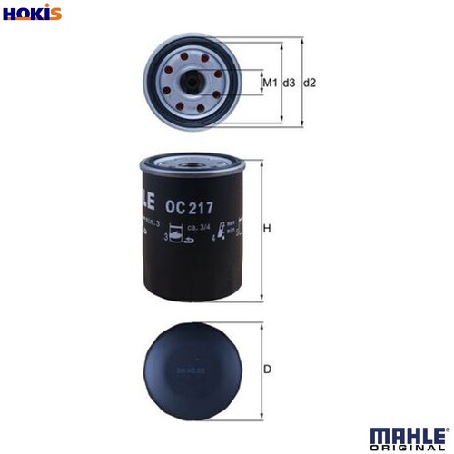 Oil filter 217 for toyota - for,