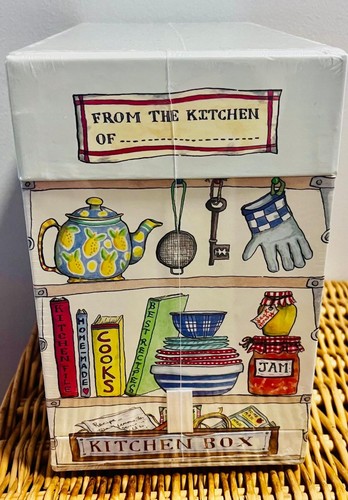 Vintage kitchen recipe - kitchen, box