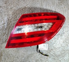 MERCEDES C CLASS W204 2011-2015 OS DRIVERS REAR LIGHT CLUSTER UNIT C180 C220