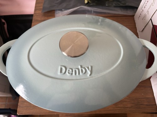 Denby cast iron - denby, oval