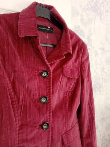 Raspberry red crepe velvet - raspberry,