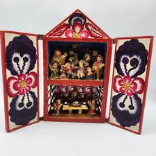 Vtg Retablo Folk Art Festival