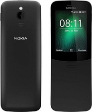 Nokia 8110 4G Dual Sim Black Folding Mobile Phone Unlocked to all Networks