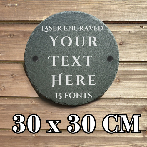 Personalised slate engraved - personalised,