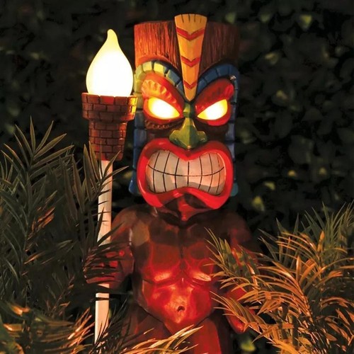 Tiki solar powered led - led,