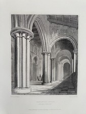 1846 Antique Print; Hartlepool