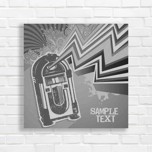 Retro jukebox music box - retro,