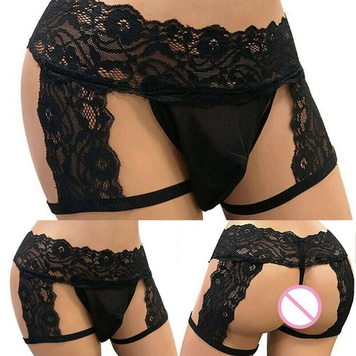 Men sissy lace underwear thong - men,