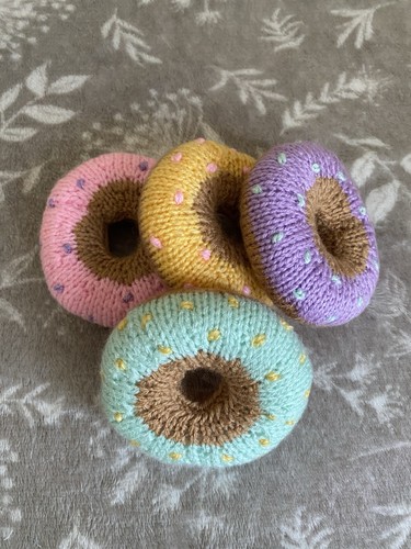 Hand knitted set four - knitted, of