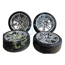 AUDI A6 C6 LE-MANS Alloy Wheels & Tyres Set of 4 4F0601025BA