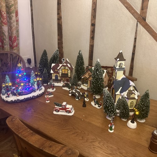 Christmas holiday village - holiday,