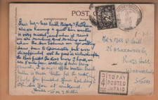 Ledbury, 2d Postage Due, 4d To