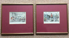 PAIR OF JOHN LEECH CARTOONS