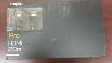 Maplin HDMI to HDMI Pro 20m v2.0 Cable Gold-plated HDTV UltraHD 1080p 4K2K 3D