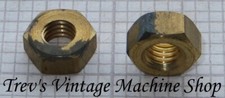 1BA full hex nuts - brass - Qty 4-20 - free UK post