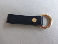 Genuine Aston Martin DBS  Black Leather Keyring  VGC