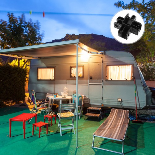 Tent bracket connector 4 way - bracket,