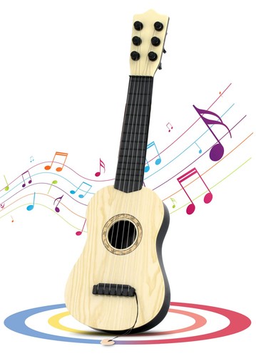 Kids toy guitar - guitar,, 17-inch