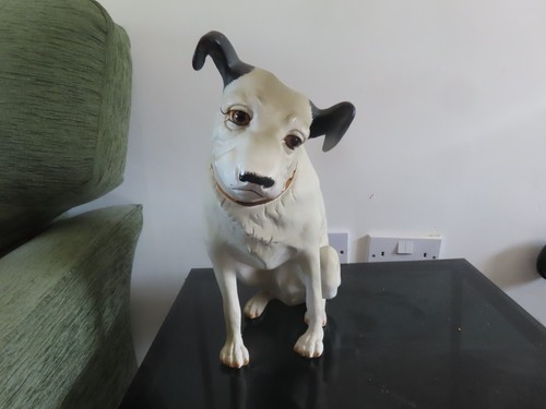 Hmv dog nipper statue - nipper,