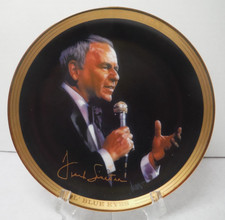 Frank Sinatra "Ol' Blue Eyes", collector plate, music-"My Way"