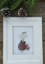 Family3 pebble art picture