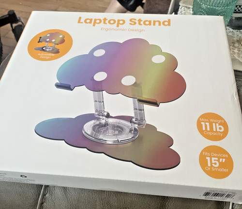 Vivitar acrylic laptop stand - laptop,