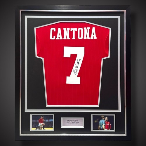 Eric cantona hand signed - eric, and