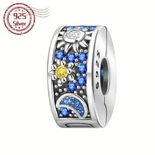 Celestial Sun, Star & Moon 925