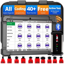 ANCEL 24V Diesel Heavy Duty Truck Scanner All Systems Diagnostic Tool ECU Coding