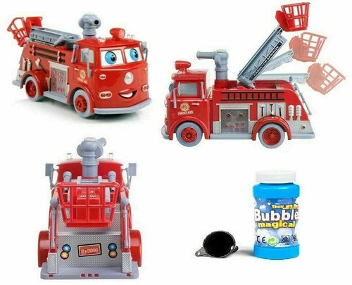 Deluxe kids fire engine bubble - deluxe,