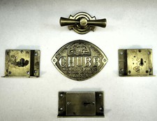 Lot of 5 Brass Parts Safe Box
