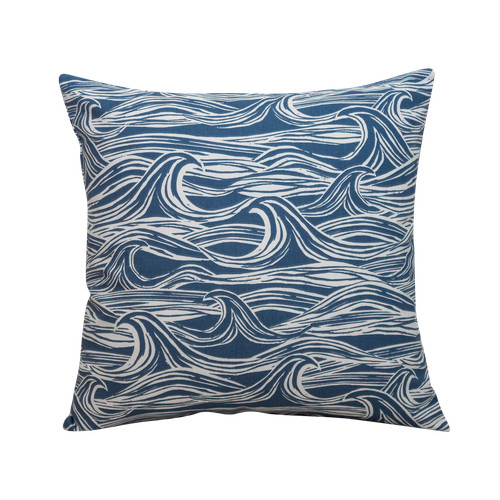 Coastal waves cushion - waves, in