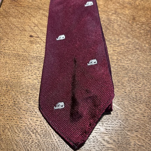 Vintage dog house club tie - dog,