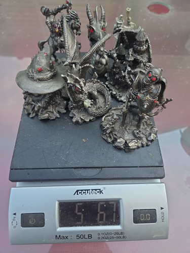 Scrap pewter casting - 5, lb