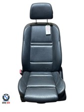 BMW X5 E70 FRONT LEFT PASSENGER SIDE BLACK LEATHER HEATED SEAT