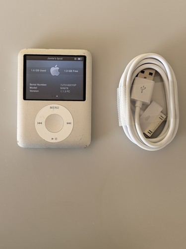 Ipod nano 3rd generation 4gb - ipod,