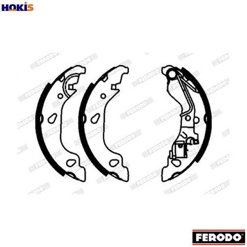Brake shoe set fsb603 - fsb603, for