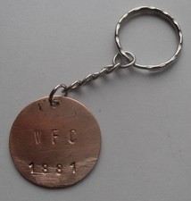 WATFORD FC KEYRING 1881 PENNY