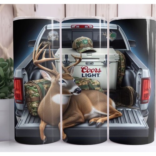 Deer hunter truck - deer, 20oz