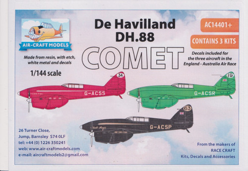 Air craft models ac144001 dh - models, ac144001+