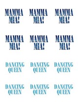 Mamma Mia Dancing Queen Edible