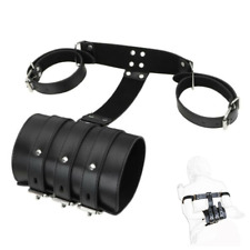 STRICT Bondage Arm Binder Restraint Wrist Leather Adjustable Locking Strap BDSM
