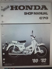 HONDA C70  WORKSHOP SERVICE