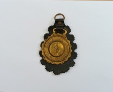 Vintage Horse Brasses Clock Themed Design